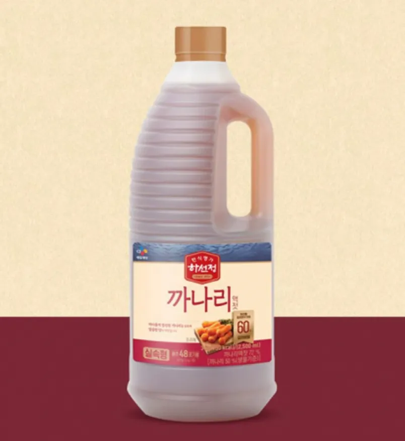 하선정 까나리액젓 실속형 3kg 이미지