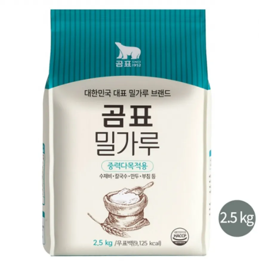 곰표 중력 밀가루 2.5kg 이미지