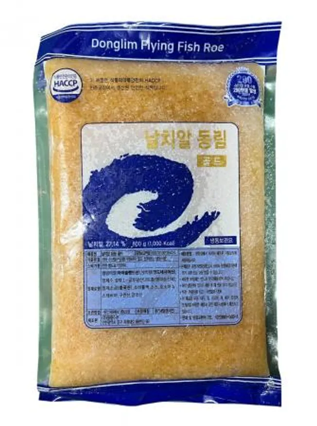동림 날치알 골드 800g 노랑 이미지