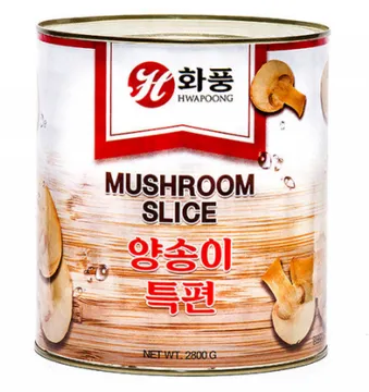 화풍 양송이 특편 슬라이스 2.8kg