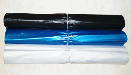 파란비닐 봉투 별대 50매 청색