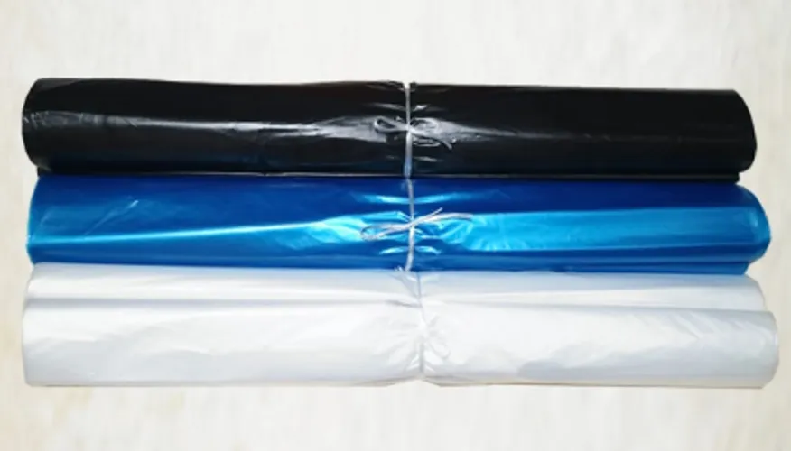 파란비닐 봉투 별대 50매 청색 이미지