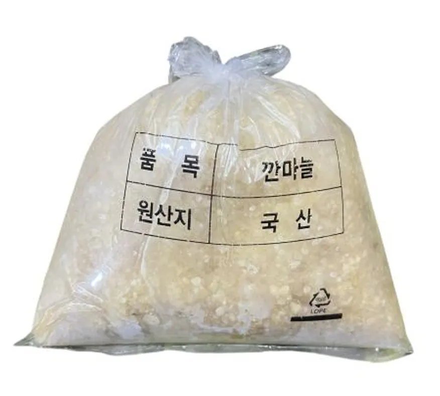 다진마늘 간마늘 국내산 1kg 이미지
