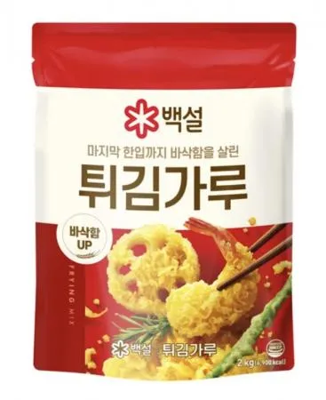 백설 튀김가루 2kg
