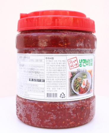 물레방아 다데기 냉면비빔장 2kg 냉동