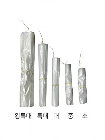 속지 비닐 100매 소 단무지비닐 접시비닐