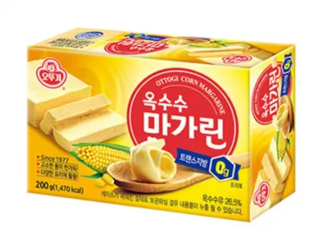 ⭐특가⭐오뚜기 옥수수 마아가린 200g 마가린