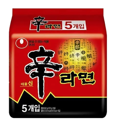 농심 신라면 멀티 5입