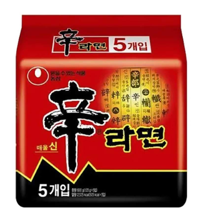 농심 신라면 멀티 5입 이미지