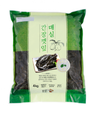 반찬단지 매실 간장깻잎 4kg