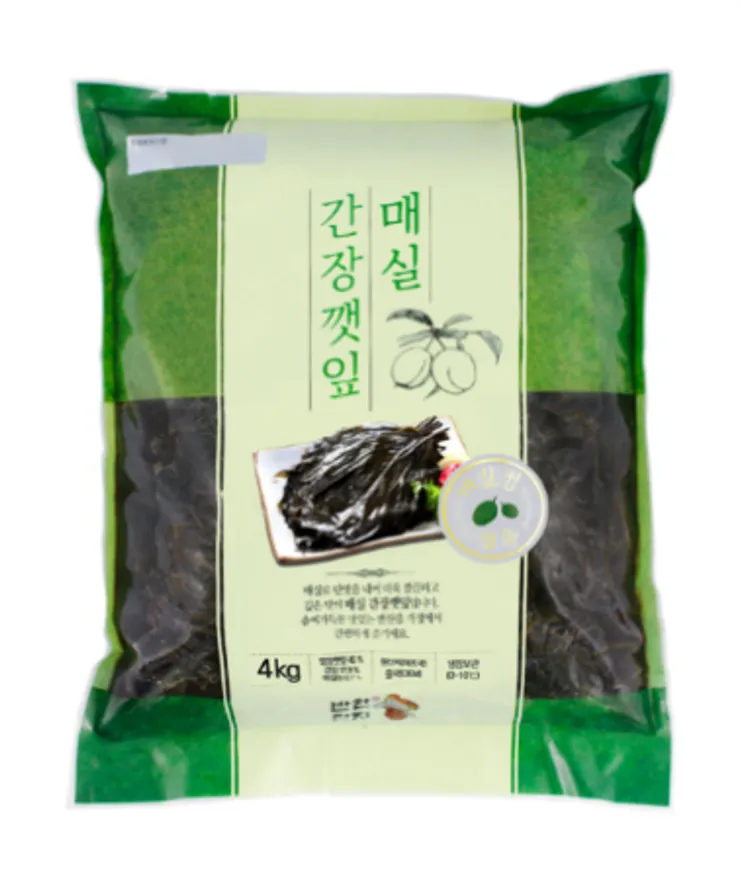 반찬단지 매실 간장깻잎 4kg 이미지