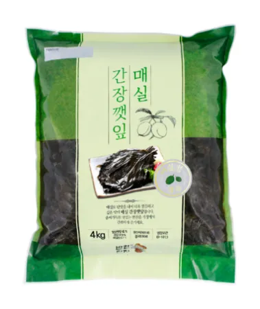 반찬단지 매실 간장깻잎 4kg