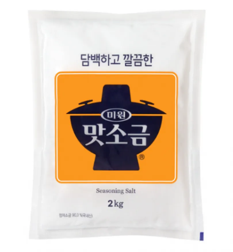 대상 맛소금 2kg 청정원 이미지