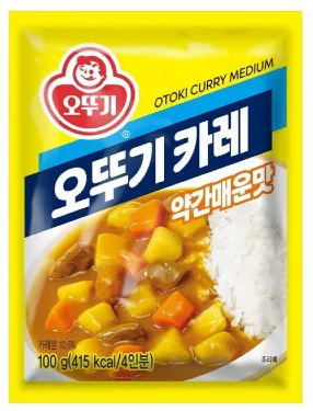 오뚜기 카레 약간매운맛 1kg