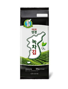 성경 녹차 조각김 대 50g