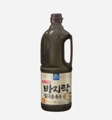 면사랑 프리미엄 밑국물 바지락육수 1.8L