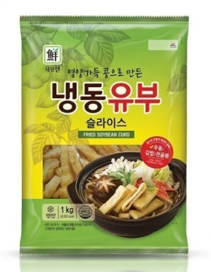 대림 유부 슬라이스 1kg 유부채 이미지