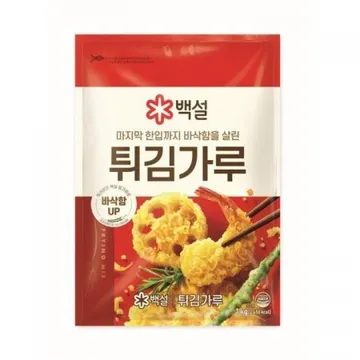 백설 튀김가루 1kg