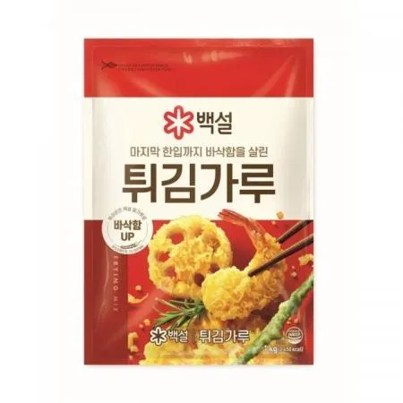 백설 튀김가루 1kg