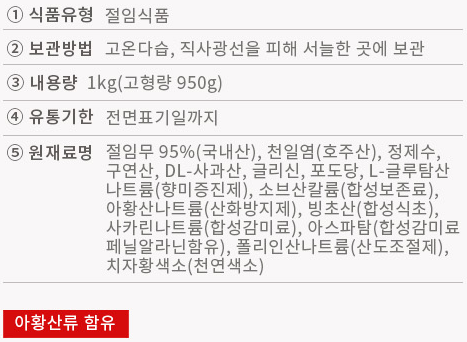 상품정보제공고시
