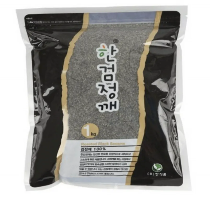 한식품 검정깨 흑임자 1kg 이미지