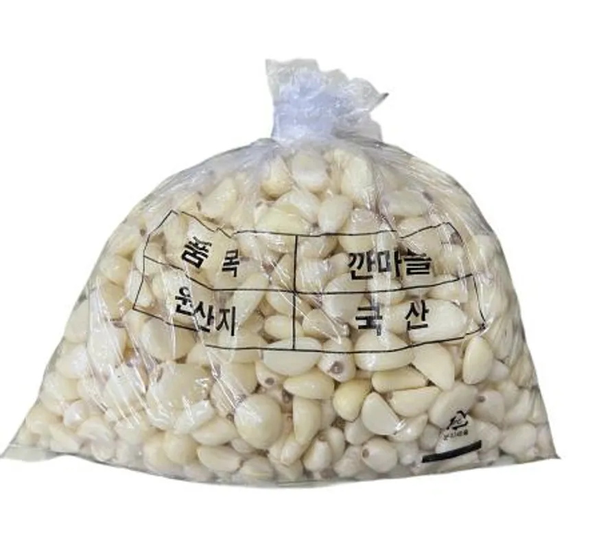 깐마늘 소 국내산 스페인종 1kg 통마늘 이미지