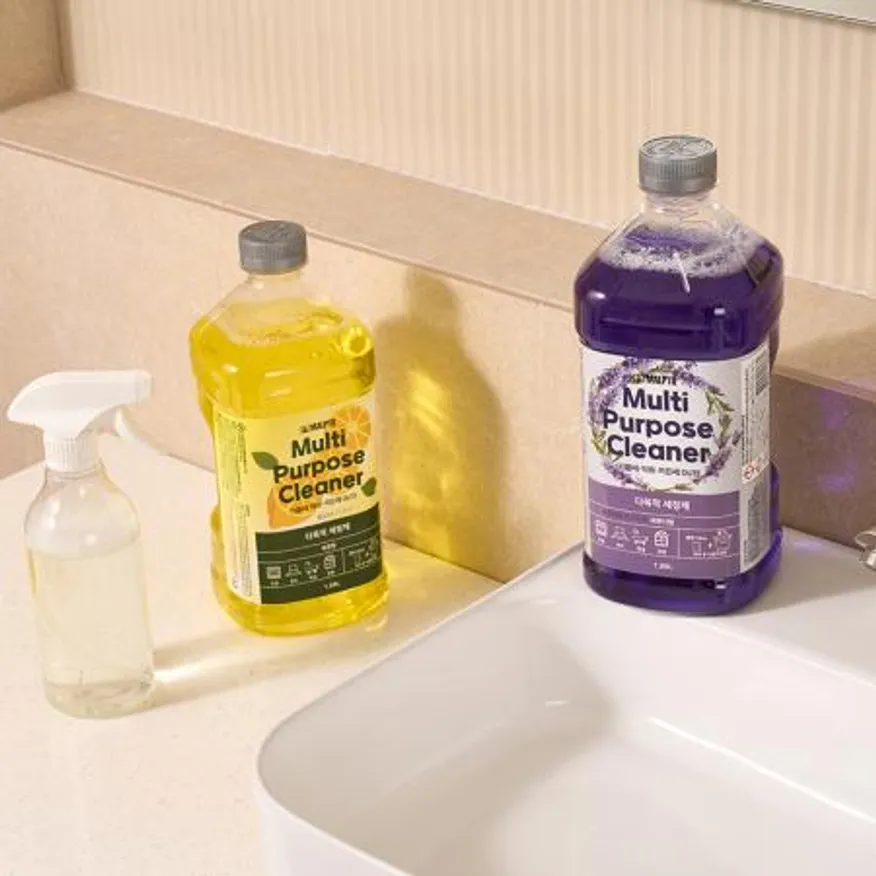 말표 다목적세정제 레몬향 기름때제거 악취제거 화장실청소 이미지