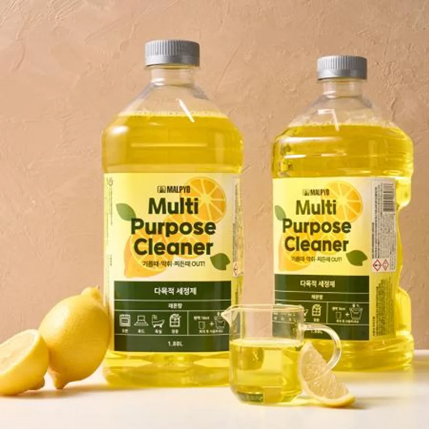 말표 다목적세정제 레몬향 기름때제거 악취제거 화장실청소 이미지