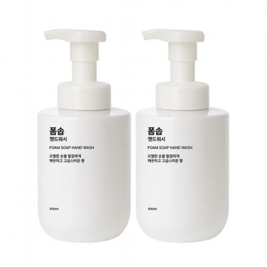 말표 폼솝 핸드워시(손세정제) 500ml 1개 본품/거품형/식자재/업소용 이미지