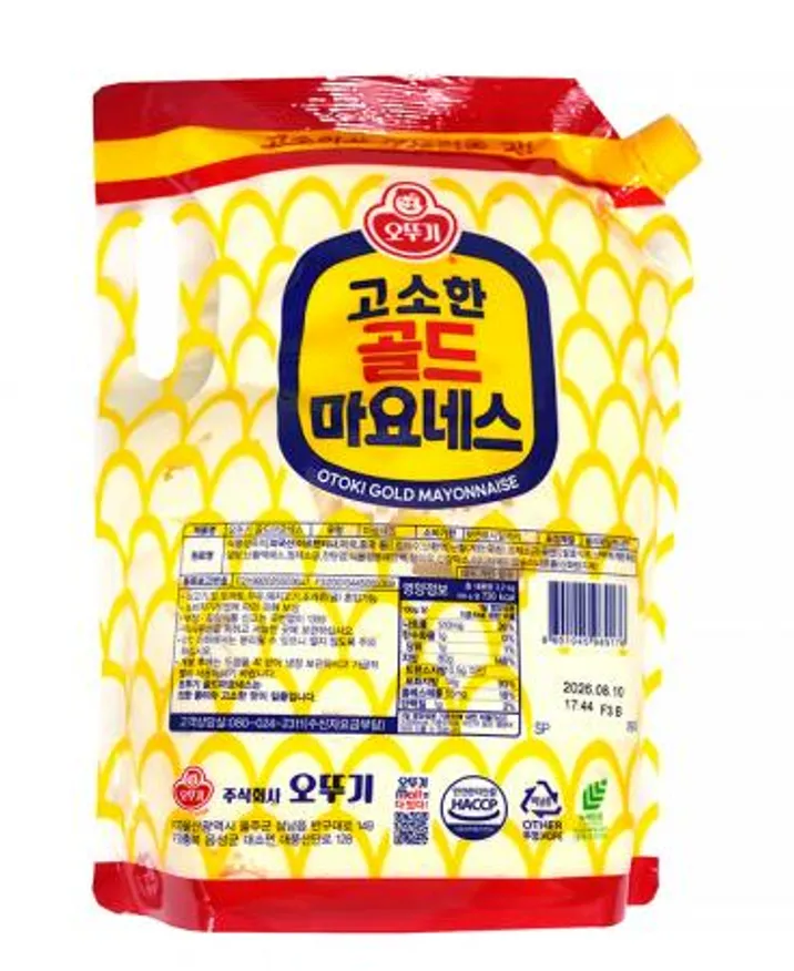 마요네즈 (스파우트팩3.2-오뚜기/뚜껑부착) 이미지