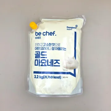 ★무료배송★골드마요네즈(삼조:동원/비셰프)3.2kg