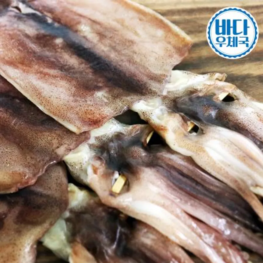 피데기 반건조 오징어 소 10미 (850g~1.1kg) 원양산 국내생산 이미지