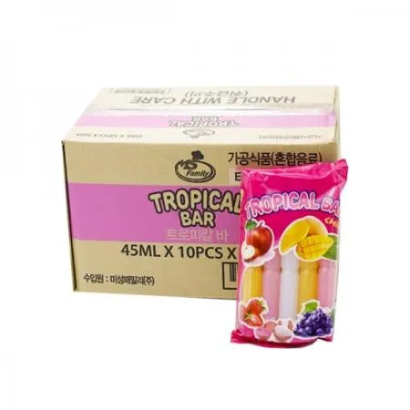 트로피칼바 얼려먹는 쭈쭈바 10p, 450ml, 16개