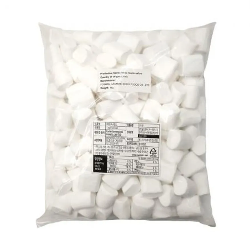 삼진 화이트 마시멜로 대용량 1kg 이미지
