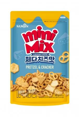 삼진 미니프레첼 미니믹스 체다치즈 대용량 800g
