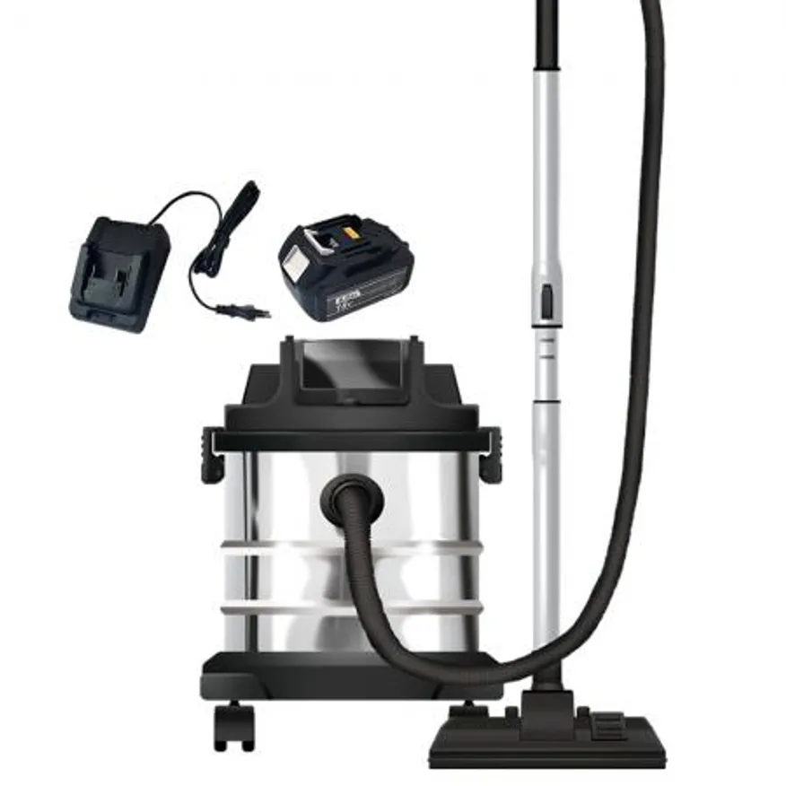 캐로스 업소용 20리터 무선 청소기 건습식 CWV-BC20BL 블랙 이미지