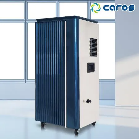 캐로스 업소용 대용량 제습기 펌프형 120L CDH-120PB 블루