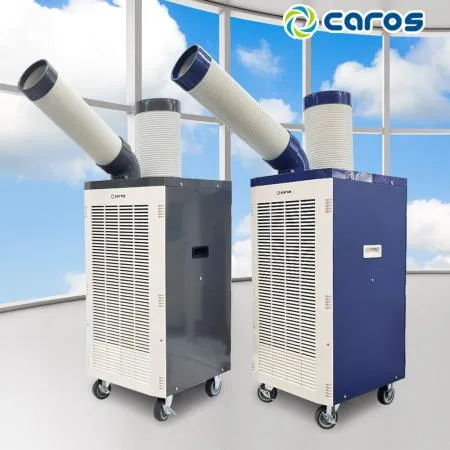 캐로스 업소용 실외기 없는 이동식 에어컨 코끼리 1구 CPC-F3100G 그레이 이미지