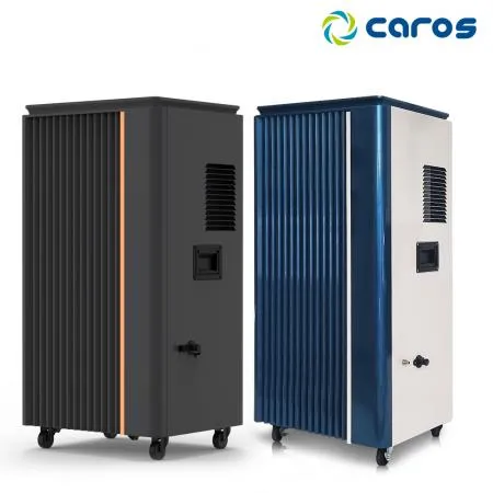 캐로스 업소용 대용량 제습기 펌프형 90L CDH-PG090L 다크그레이 이미지