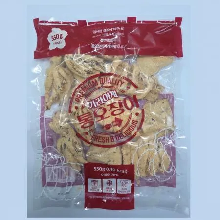 [전국] 통오징어가라아게 550g(4마리) X 10ea (5.5kg)