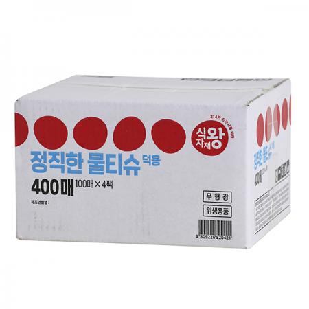 식자재왕 물티슈 덕용 200*180 400매