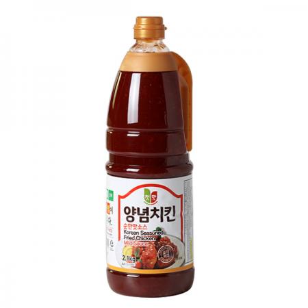 [청우]양념치킨 순한맛소스 2.1kg