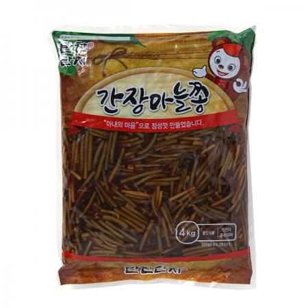 [반찬단지] 간장마늘쫑 4kg