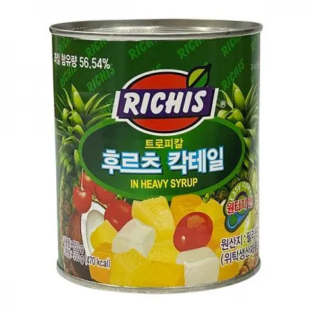 [리치스]후르츠칵테일 850g
