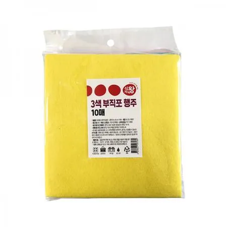 식자재왕 행주 3색 부직포 38*40 10매