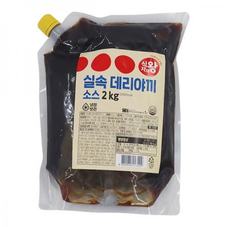 식자재왕 실속데리야끼소스 2kg