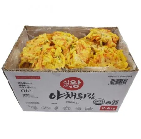 식자재왕 야채튀김 BOX 2.4kg 이미지