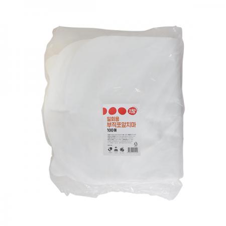 식자재왕 일회용부직포앞치마100입