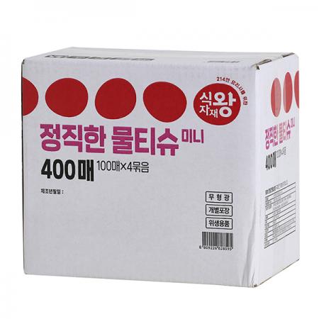 식자재왕 물티슈 미니 200*140 400매