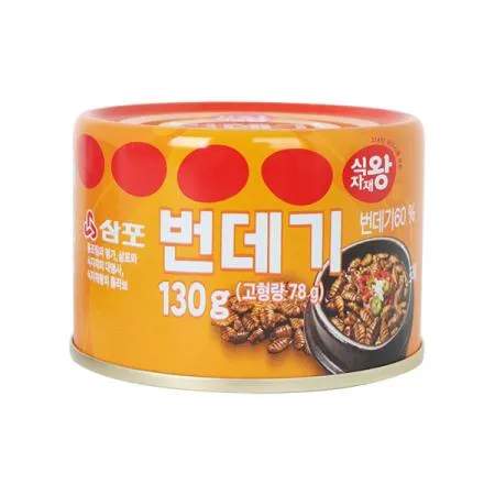 식자재왕 번데기 130g